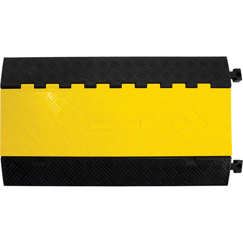 Protecteur de c&acirc;ble de s&eacute;rie moyenne Powerhouse, 5 canaux, 36" lo x 19,63" la x 2,25" h Pryde Industrial Inc.