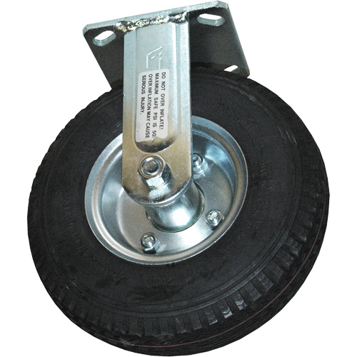 Roulette pneumatique rigide pour chariot &agrave; plateforme Pryde Industrial Inc.