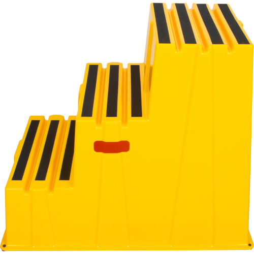 Escabeau industriel, 3 marches, 34-13/16" x 22-7/16" x Hauteur 28-1/2" Pryde Industrial Inc.