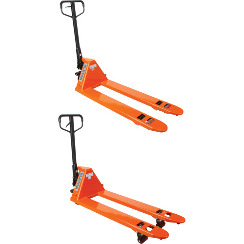 Quick-Lift Manual Pallet Truck, Steel, 48" L x 20.5" W, 5500 lbs. Capacity Pryde Industrial Inc.