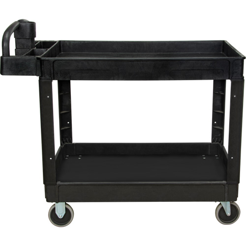 Chariot utilitaire, 2 tiers, 25-5/8" x 33-1/2" x 43-3/4", Capacit&eacute; 550 lb Pryde Industrial Inc.