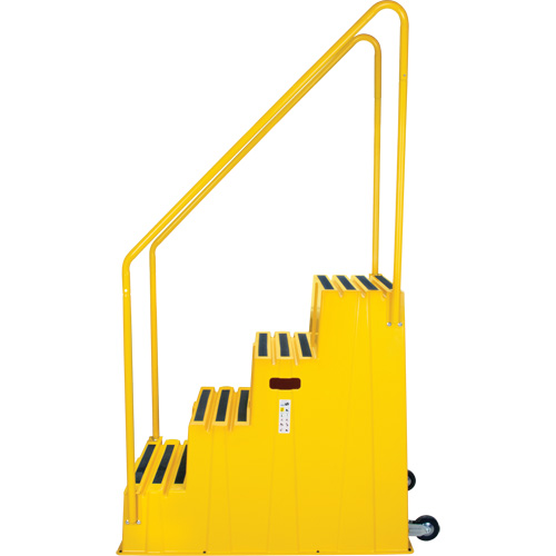 Escabeau industriel, 4 marches, 44" x 22-1/4" x Hauteur 65-1/8" Pryde Industrial Inc.