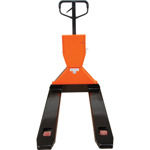Digital Scale Pallet Truck, 44.5" L x 27.75" W, 4400 lbs. Cap. Pryde Industrial Inc.
