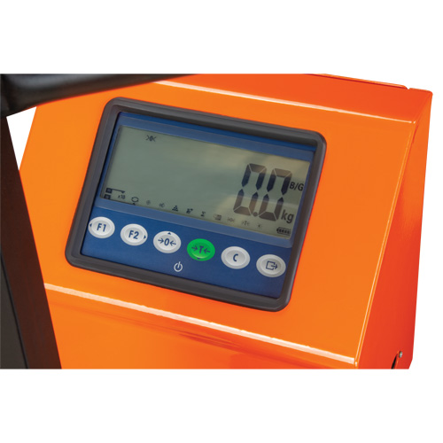 Digital Scale Pallet Truck, 44.5" L x 27.75" W, 4400 lbs. Cap. Pryde Industrial Inc.