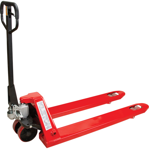 Manual Pallet Truck, Steel, 48" L x 21" W, 5500 lbs. Capacity Pryde Industrial Inc.
