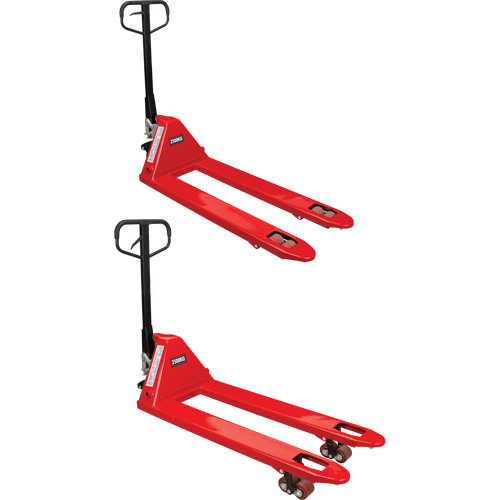 Manual Pallet Truck, Steel, 48" L x 21" W, 5500 lbs. Capacity Pryde Industrial Inc.