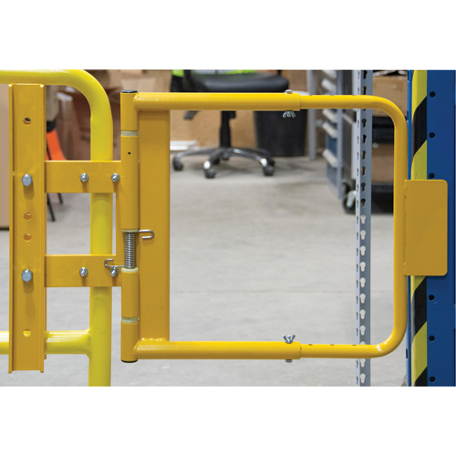 Safety Swing Gate, 21" H x 16" - 26" W Pryde Industrial Inc.
