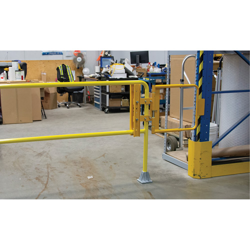 Safety Swing Gate, 21" H x 16" - 26" W Pryde Industrial Inc.