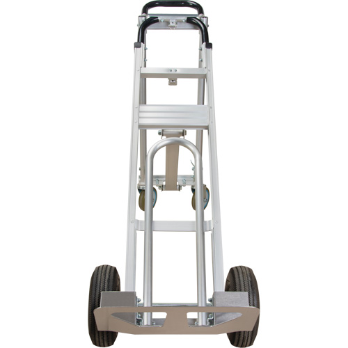 3-in-1 Convertible Hand Truck, Aluminum, 600 lbs. Capacity Pryde Industrial Inc.