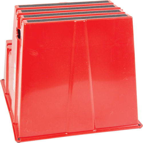Industrial Step Stool, 2 Steps, 26" x 22-7/16" x 19-11/16" High Pryde Industrial Inc.