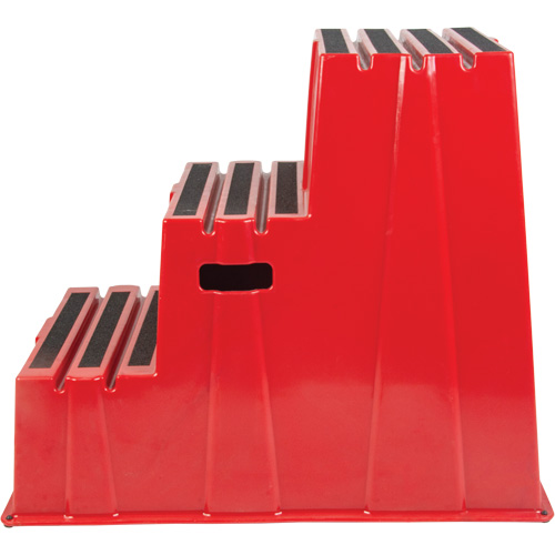 Escabeau industriel, 3 marches, 34-13/16" x 22-7/16" x Hauteur 28-1/2" Pryde Industrial Inc.