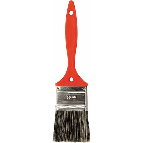 Go Paint Brush, Natural Bristles, Plastic Handle, 1" Width Pryde Industrial Inc.