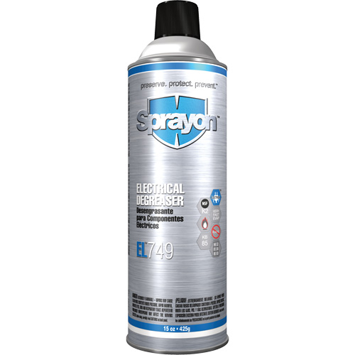 EL749 Electrical Degreaser, Aerosol Can Pryde Industrial Inc.