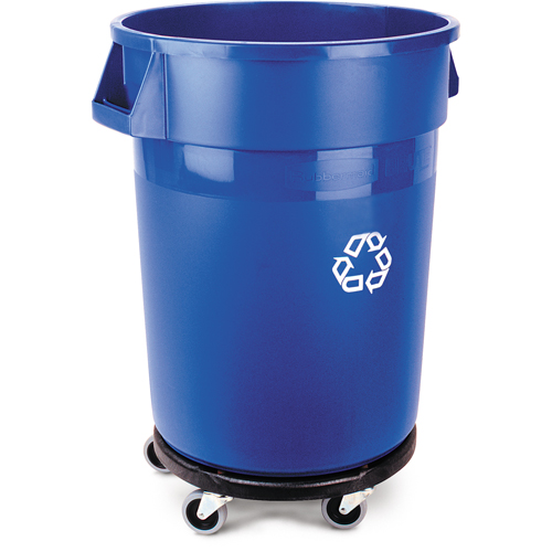 Contenant de collecte des d&eacute;chets recyclable Brute, Vrac, Plastique, 32 gal. US Pryde Industrial Inc.