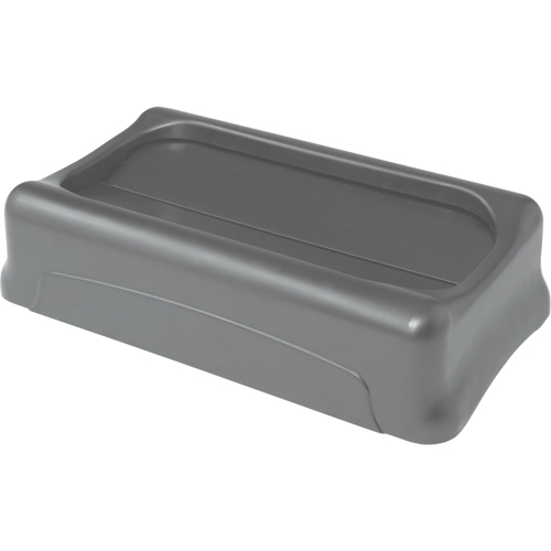 Slim Jim&reg; Top, Swing Lid, Plastic, Fits Container Size: 22" x 11" Pryde Industrial Inc.