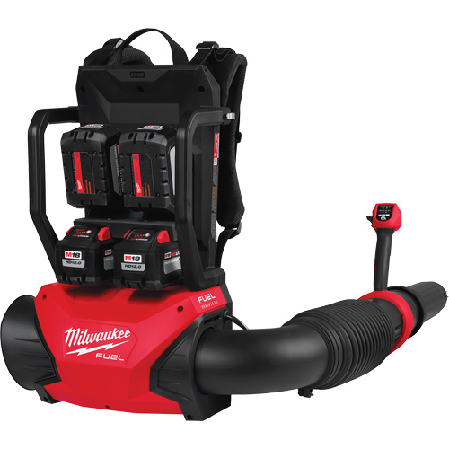M18 FUEL Dual Battery Backpack Blower Kit, 18 V, 155 MPH Output, Battery Powered Pryde Industrial Inc.
