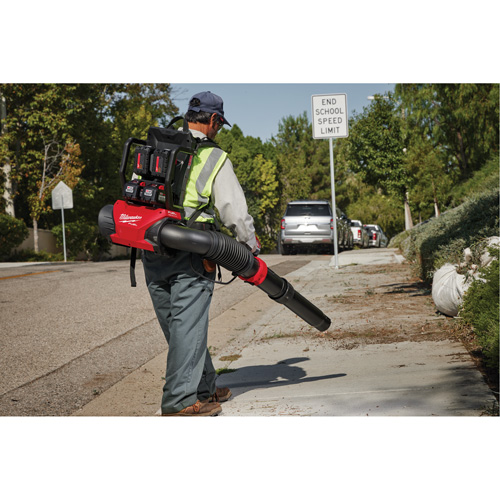 M18 FUEL Dual Battery Backpack Blower Kit, 18 V, 155 MPH Output, Battery Powered Pryde Industrial Inc.