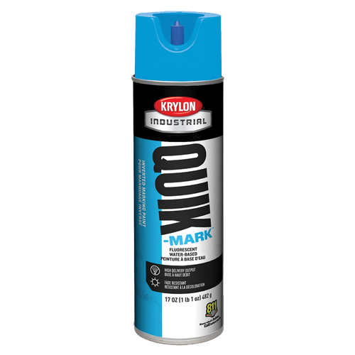 Industrial Quik-Mark Water-Based Inverted Marking Paint, 17 oz., Aerosol Can Pryde Industrial Inc.