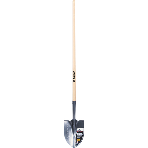 Pelle ronde Pro, Lame Acier durci, Bois, Manche Droit Pryde Industrial Inc.