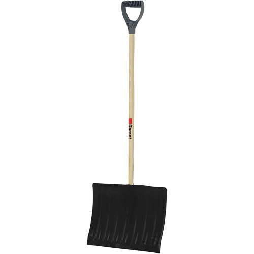 Nordic Snow Shovel, Polypropylene Blade, 17-3/4" Wide, D-Grip Handle Pryde Industrial Inc.