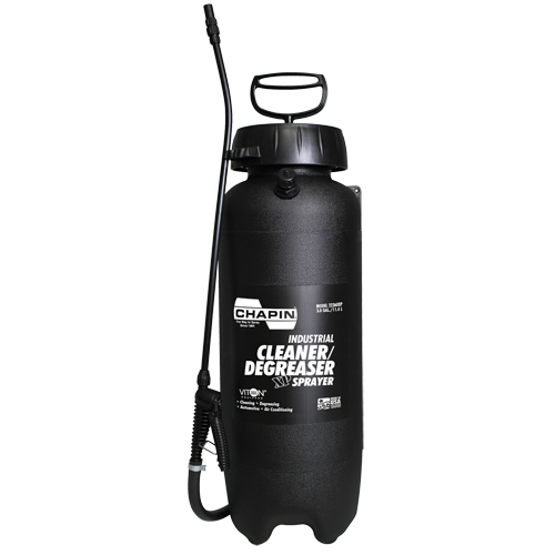 Industrial Viton Cleaner & Degreaser Sprayer, 3 gal. (11.36 L), Plastic/Polyethylene, 18" Wand Pryde Industrial Inc.