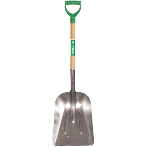 Pelle creuse, Bois, Lame Aluminium, Manche Prise en D, 29" Longueur Pryde Industrial Inc.