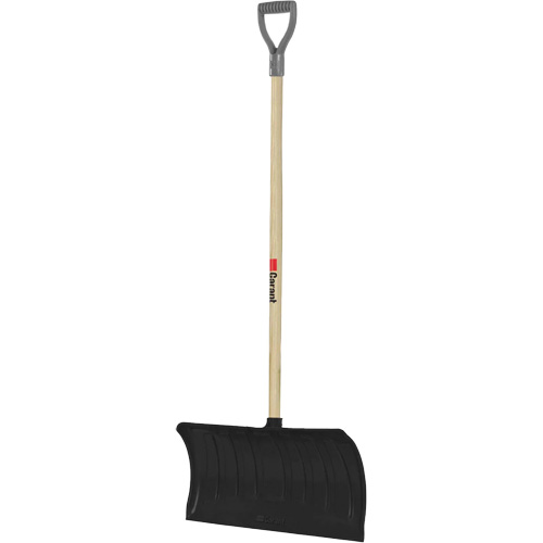 Nordic Snow Pusher, Polypropylene Blade, D-Grip Handle, 20-3/4" W Pryde Industrial Inc.