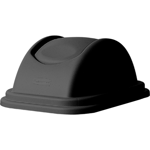 Soft Wastebasket Covers, Dome Lid/Swing Lid, Plastic, Fits Container Size: 16" x 11-5/8" Pryde Industrial Inc.