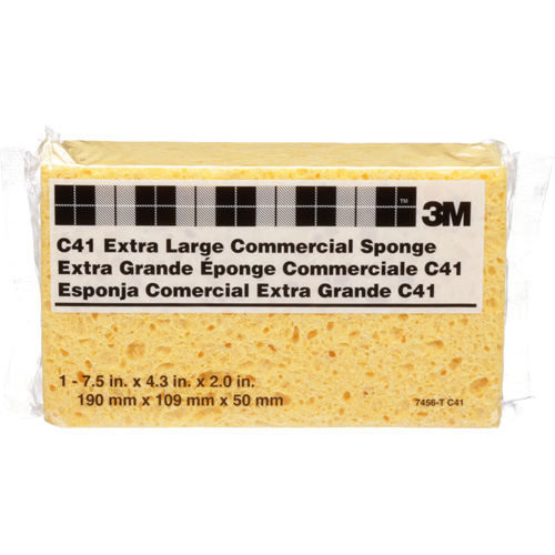 &eacute;ponges de format commercial, Cellulose, 4-1/2" la x 7-1/2" l Pryde Industrial Inc.