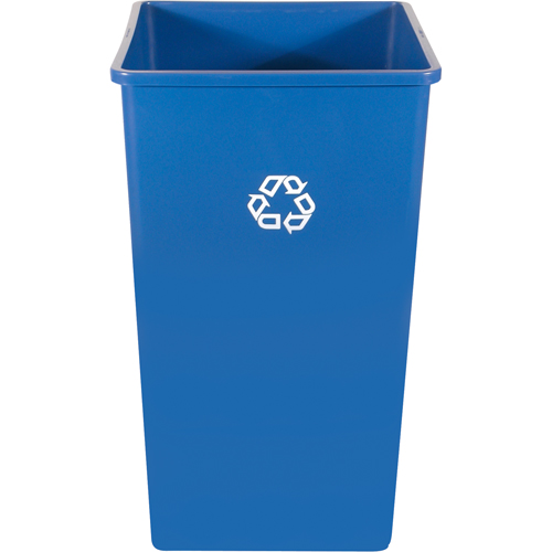 Contenant pour poste de recyclage, Vrac, Plastique, 50 gal. US Pryde Industrial Inc.