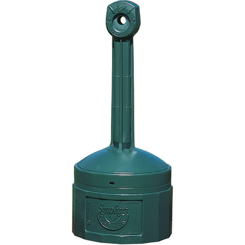 Cendriers Smoker's Cease-Fire, Sur pied, Plastique, Capacit&eacute; 1 gal. US, Hauteur 30" Pryde Industrial Inc.