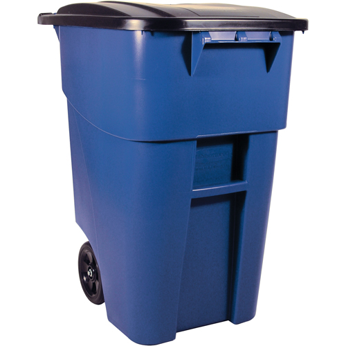 Contenants roulants Brute, Bord de rue, Plastique, 50 gal. US Pryde Industrial Inc.