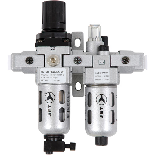 AFRLCM14 2-Piece Miniature Air Filter, Regulator & Lubricator, 1/4" NPT Pryde Industrial Inc.
