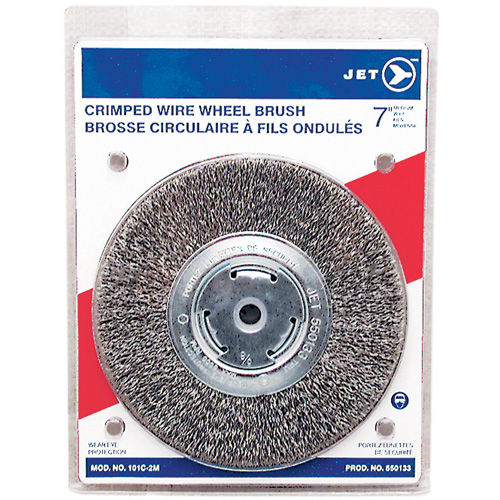 Disque &agrave; fils cr&ecirc;p&eacute;s, 7" dia., Fils 0,014", Arbre 1/2" - 2" Pryde Industrial Inc.