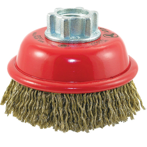 MAXI-CRIMPED Premium Crimped Wire Cup Brush Pryde Industrial Inc.