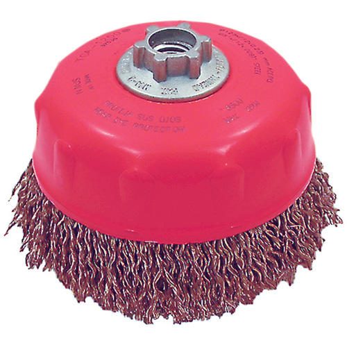 MAXI-CRIMPED Premium Crimped Wire Cup Brush Pryde Industrial Inc.