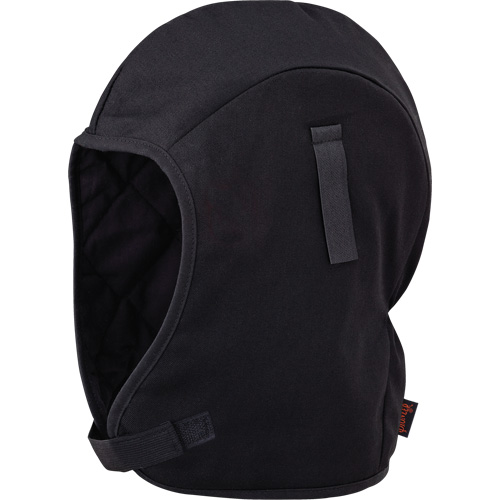 564A Flame Resistant Quilted Hardhat Liner, Black, Cotton Pryde Industrial Inc.