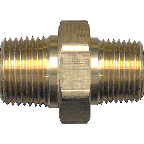 Mamelon hexagonal, Laiton, 3/4" x 1/2", NPT x NPT Pryde Industrial Inc.