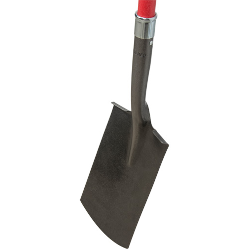 Heavy-Duty Shovels, Fibreglass, Carbon Steel Blade, D-Grip Handle, 30-1/2" Long Pryde Industrial Inc.