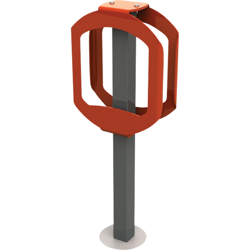 Supports pour bicyclettes Bike Stop, Acier, 2 bicyclettes Pryde Industrial Inc.