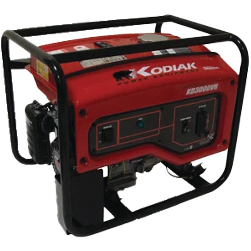 G&eacute;n&eacute;ratrice portative Kodiak KD3000VR, 2400 W nominale, 120 V, R&eacute;servoir de 16 L Pryde Industrial Inc.