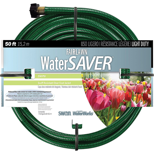 Boyaux d'arrosage pour travaux l&eacute;gers Fairlawn Watersaver , Nylon, 1/2" dia x 50' Pryde Industrial Inc.