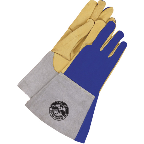 Gants de soudage &agrave; l'arc TIG et MIG, Cuir fleur de daim, Taille Grand Pryde Industrial Inc.