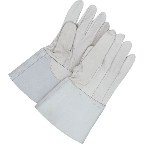Gants de soudage &agrave; l'arc TIG Gander Brand, Cuir fleur de ch&egrave;vre, Taille 10 Pryde Industrial Inc.