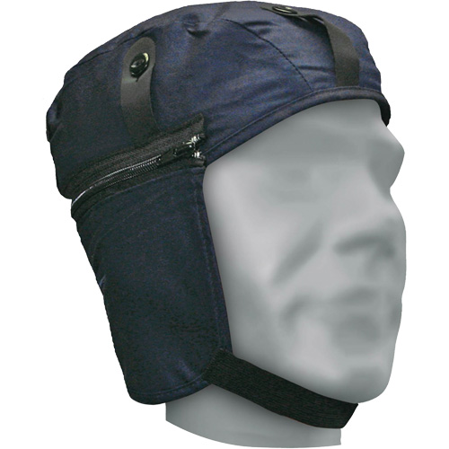 Classic Hardhat Liner with Ear Extension, Fleece/Cotton Lining, One Size Pryde Industrial Inc.