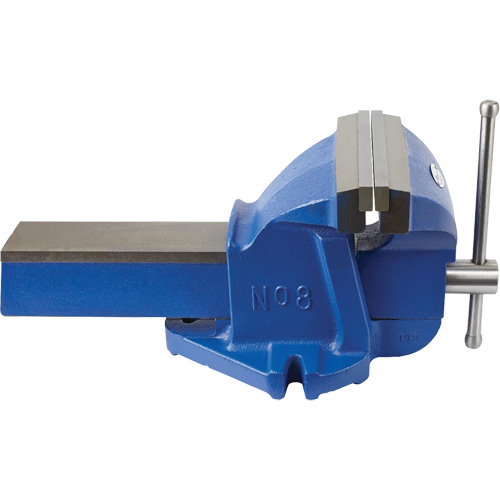 Mechanic's Vise, 8" Jaw Width, 4" Throat Depth Pryde Industrial Inc.