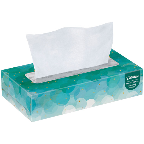 Papier-mouchoir Kleenex, 2 pli, 7,8" lo x 8,3" la, 100 feuilles/boîte Pryde Industrial Inc.