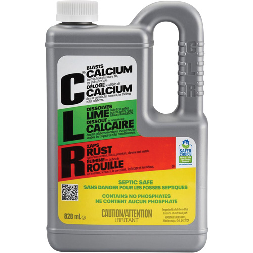 CLR&reg; Calcium, Lime & Rust Remover, 828 ml, Bottle Pryde Industrial Inc.
