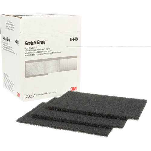 Scotch-Brite General Hand Pad, Silicon Carbide, 6" x 9", Ultra Fine Grit Pryde Industrial Inc.