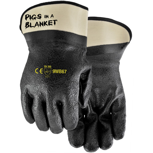 Gants enduits Pigs in a Blanket, Taille unique, R&ecirc;vetement PVC/Nitrile Pryde Industrial Inc.